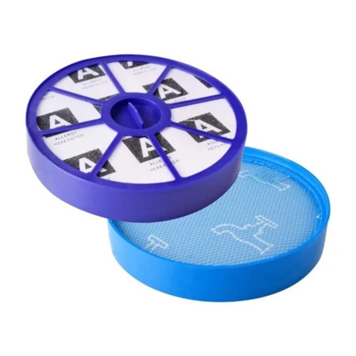 Filtre aspirator compatibile, filtrare particule aeriene, lavabile, filtru HEPA adevarat