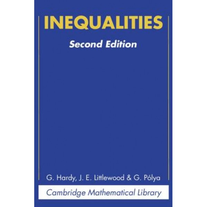 Inequalities, G. H. Hardy (Author)