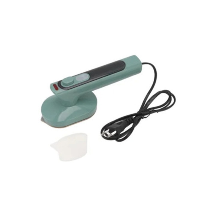 Преносима мини ютия с пара, титаниева, за мокро и сухо гладене, за дома и пътуване