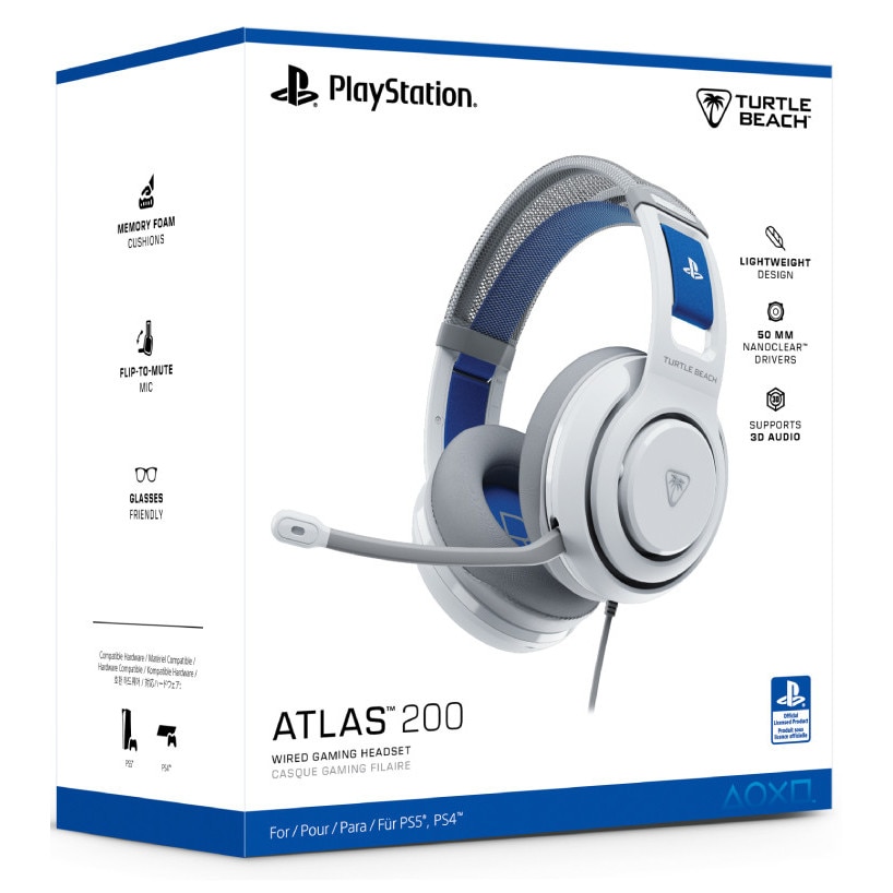 Casti Turtle Beach Atlas 200 White