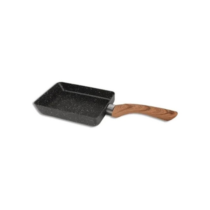 Tigaie, wok din aluminiu, tigaie mica antiaderenta pentru clatite si oua, 30x5cm