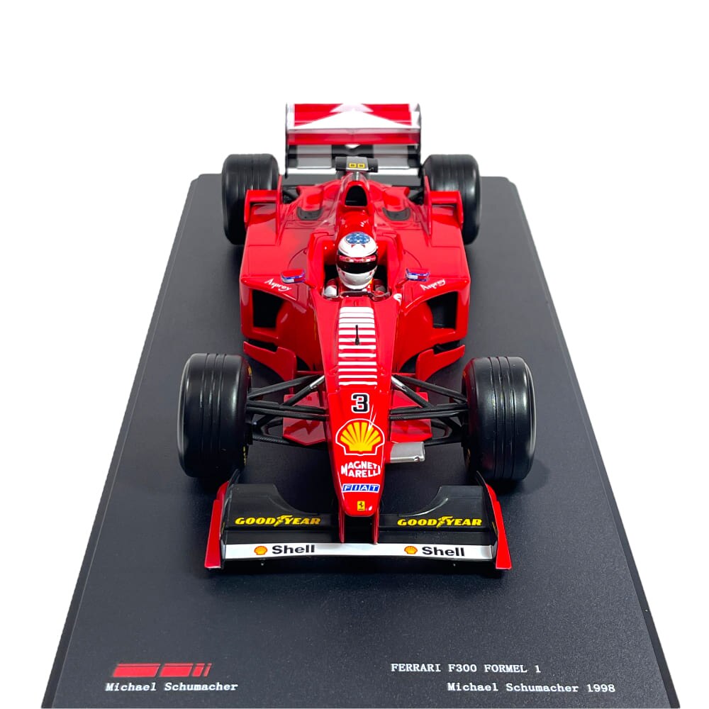 Macheta automobil sport Ferrari F300 #3 M. Schumacher, 1/18, metal