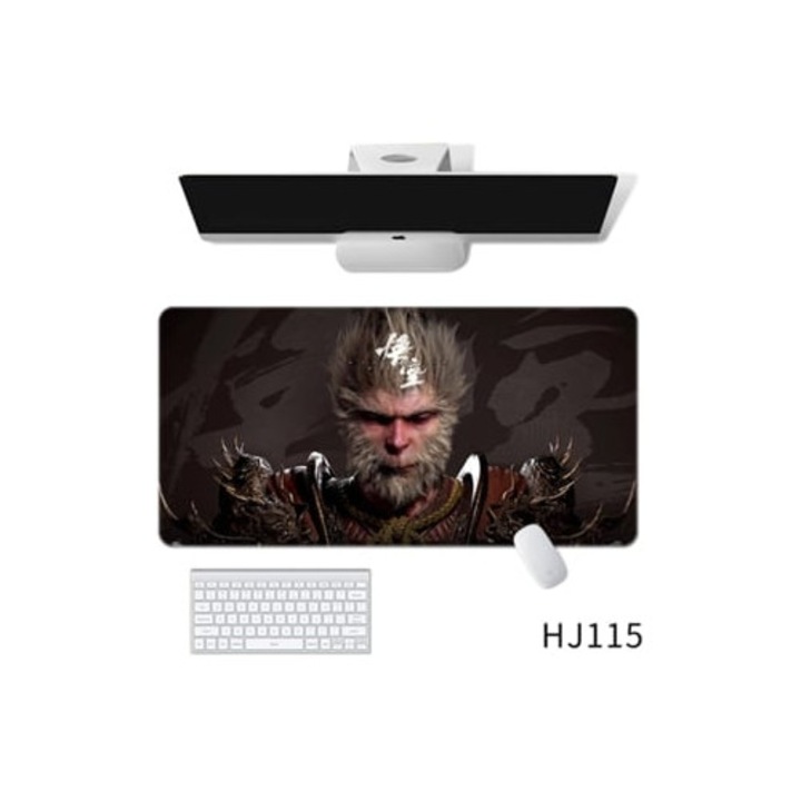 Mouse pad Meitu Black Goku Hj115 1200x600x3mm