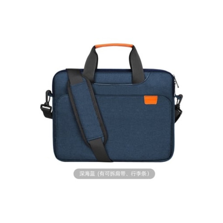 Laptop táska 15.6 inch, ütés- és karcálló, sötétkék