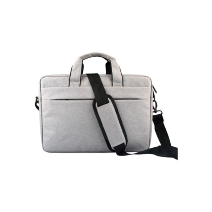 15.6 hüvelykes szürke vászon laptoptáska új MacBookhoz és Xiaomihoz
