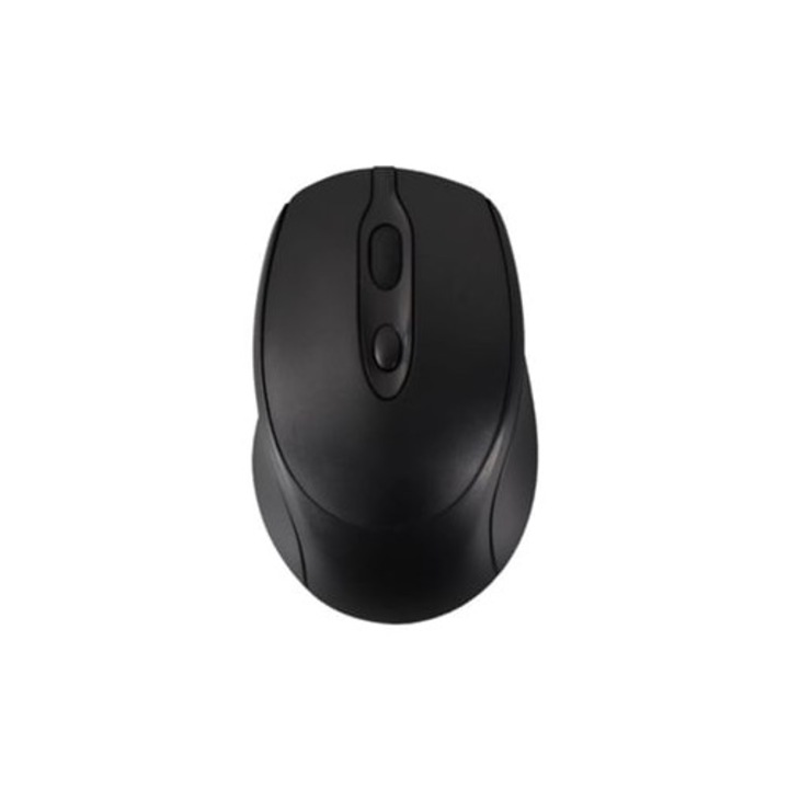 Mouse wireless Bluetooth, dual mode, silent, negru