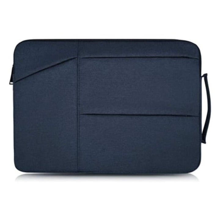 Vízálló és ütésálló laptoptáska 14-15 hüvelykes, kék