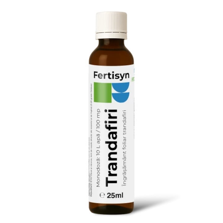 Fertilizant concentrat cu magneziu si sulf pentru trandafiri, Fertisyn Trandafiri, 25 ml
