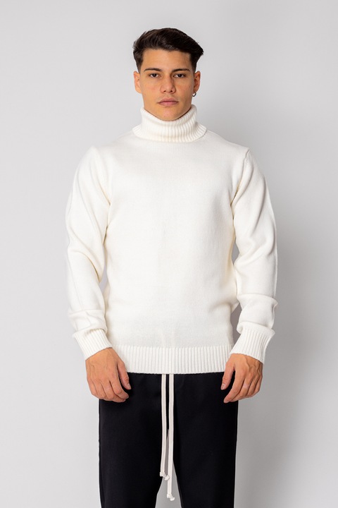 Off White garbó pulóver 19065, Fehér