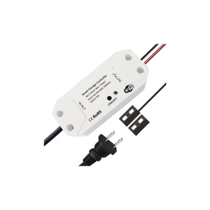 Kit automatizare usa garaj, asistent aplicatie, alb