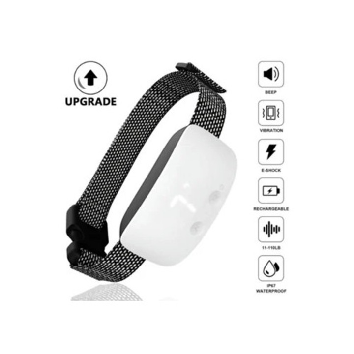 Colier dresaj caini SIURN, anti-latrat, echipament dresaj