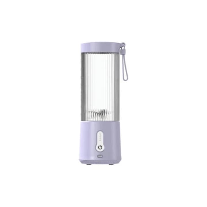 Blender portabil SIURN, juicer mic, incarcare USB, roz, rosu