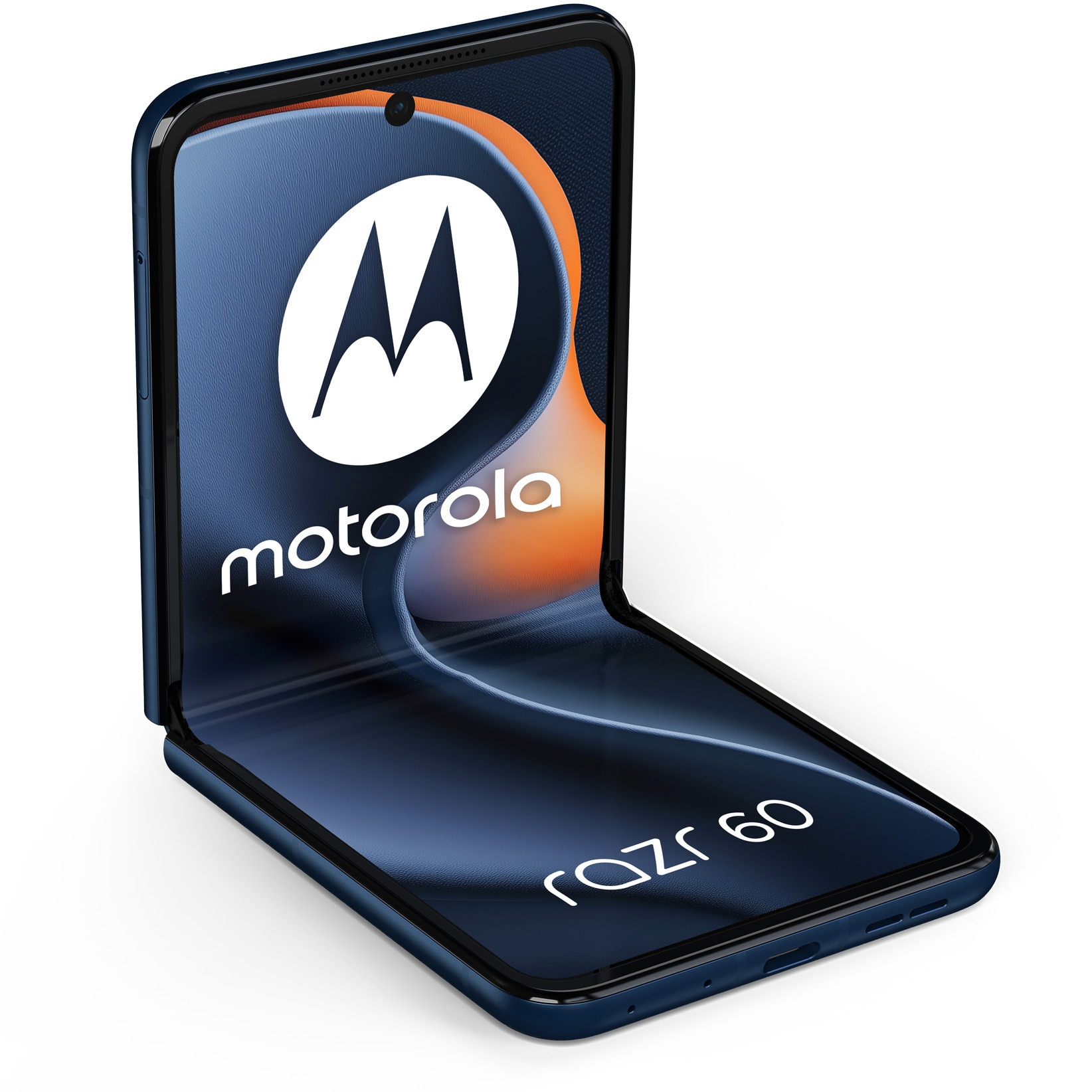 Telefon mobil Motorola razr 60, 8GB RAM, 256GB, PANTONE Gibraltar Sea