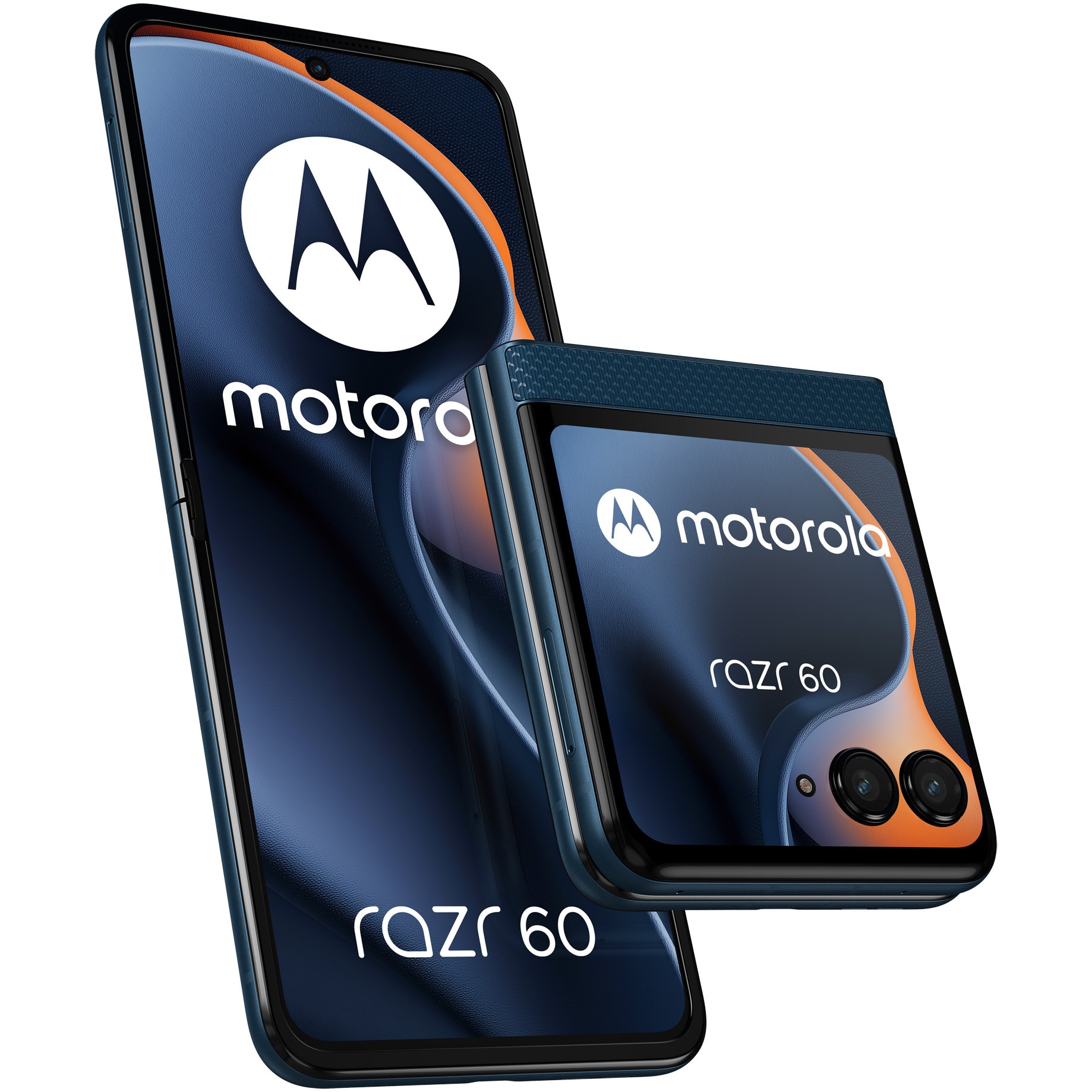 Telefon mobil Motorola razr 60, 8GB RAM, 256GB, PANTONE Gibraltar Sea
