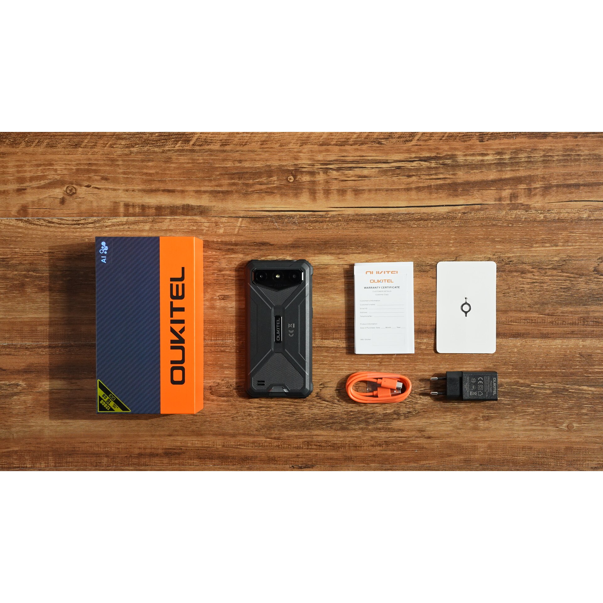 Telefon mobil Oukitel G3, 6", 256GB/4GB, 6300mAh, 4G, Negru