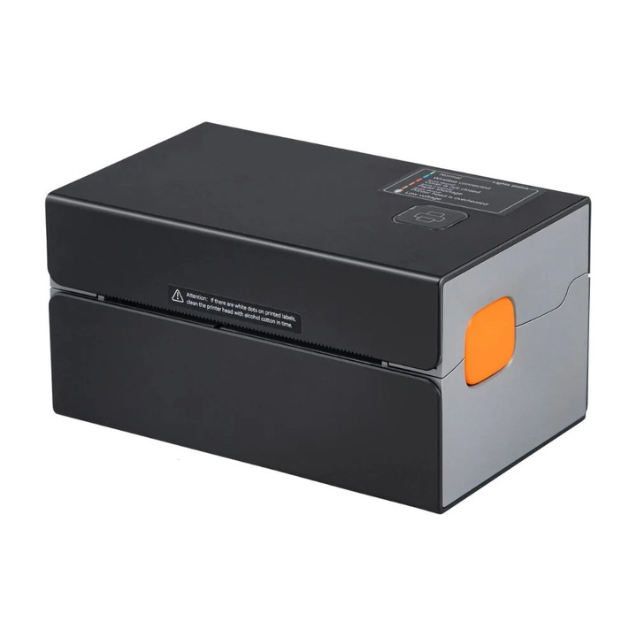 Imprimanta termica de etichete, 300 DPI, Bluetooth, recunoastere automata a etichetelor