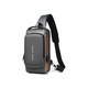 Rucsac laptop impermeabil cu port USB si fermoar, 30x45cm