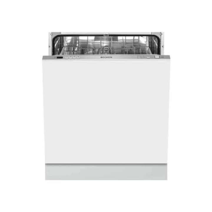 Masina de spalat vase Integrabila BECKEN 12 cubiertos 59.6cm Panel Inox