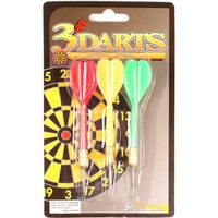 Set de 3 sageti de darts cu varf metalic