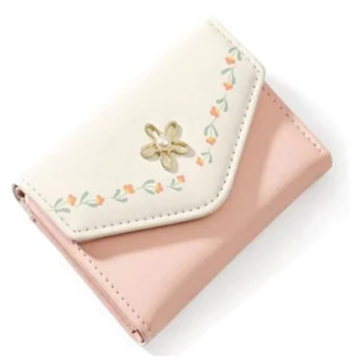 Macia női válltáska, vékony ökológiai bőr, kicsi, rózsaszín