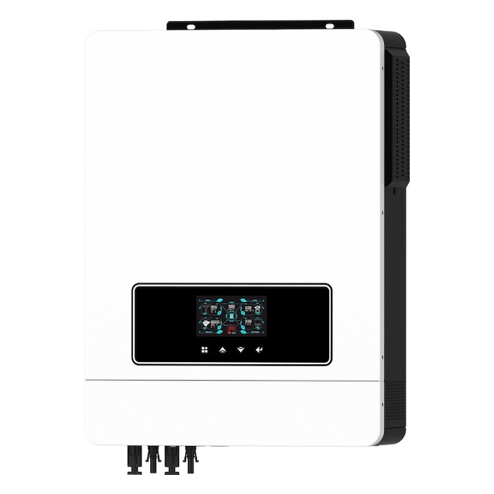 Invertor solar Offgrid 48V 10, 2kW cu MPPT 160A, putere de vârf 20, 4kW, fără baterii, 50x39x13cm