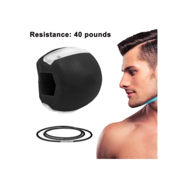 Aparat pentru tonifierea maxilarului, 40 lbs, set