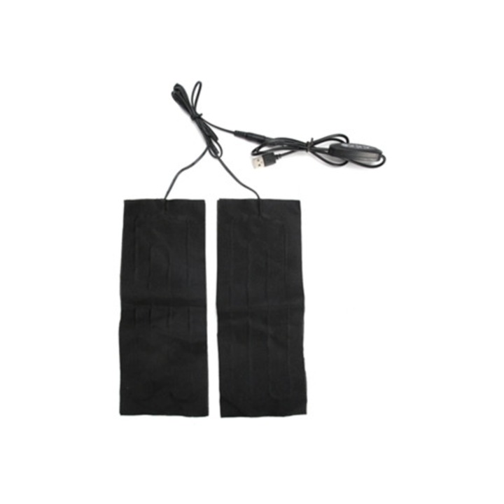 Pantaloni electrici incalziti, 3 niveluri de temperatura, protectie genunchi