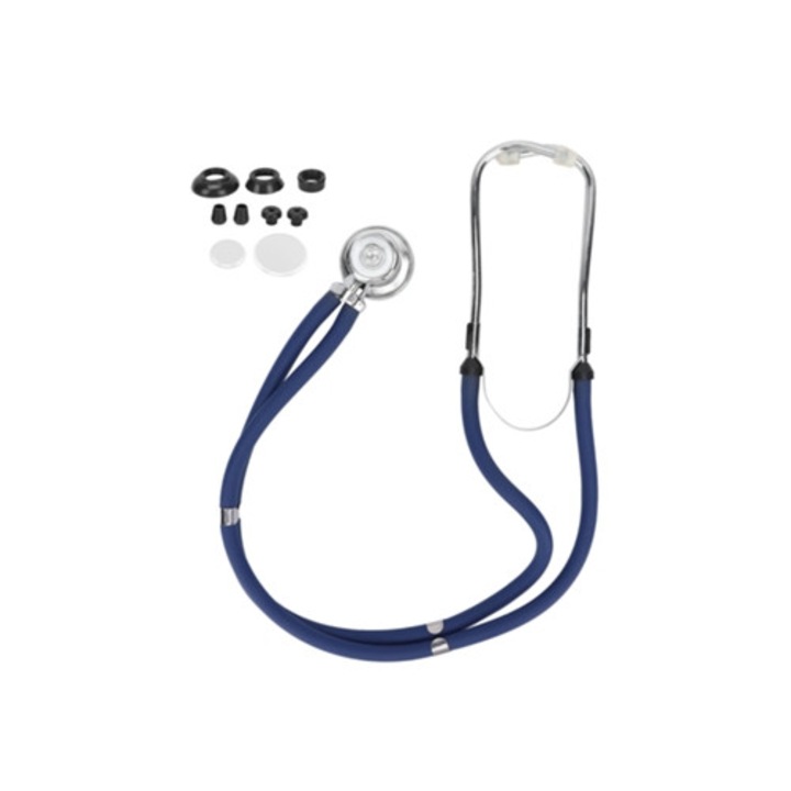 Stetoscop acustic profesional cu doua capete pentru monitorizare cardiaca, dispozitiv medical