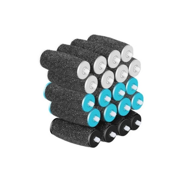 Set 20 role de schimb pentru pile cosmetice Scholl Velvet Smooth, 3 nivele de asprime