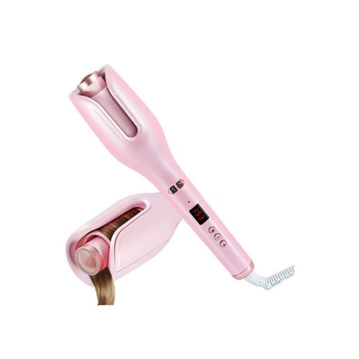 Ondulator automat pentru par, tehnologie anti-arsura si anti-intortocheare, 220V