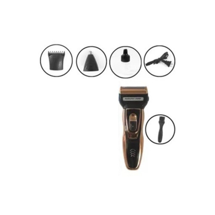 Aparat de ras electric, sistem de ras multifunctional, functie de incarcare rapida, manere antiderapante
