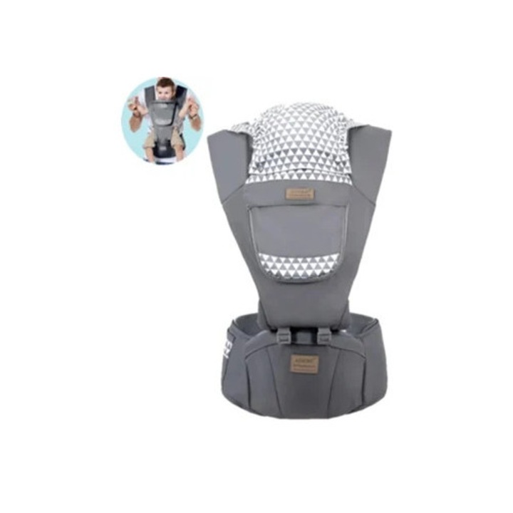 Marsupiu ergonomic pentru bebelusi, multi-functional, 30x45cm