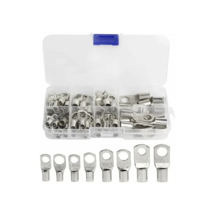 Conectori electrici, 60 terminale cu surub, cupru staniu, pentru cabluri de 6m-25m