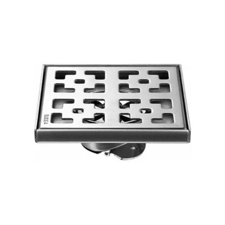 Sistem de scurgere, scurgere de podea cu filtru anti-blocare, design cu drenaj prin gravitatie, otel oriental