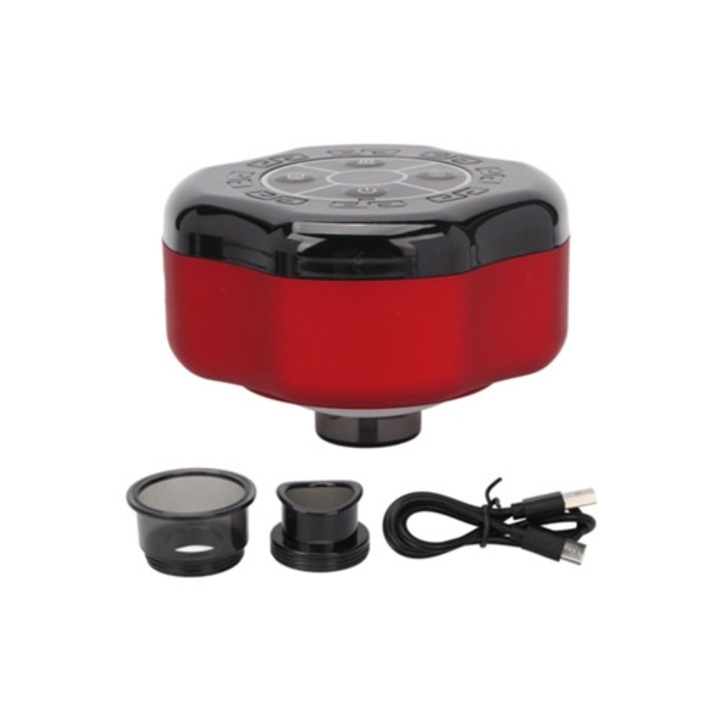 Aparat de masaj Gua Sha si cupping, 12 niveluri, compresie termica dinamica, reincarcabil