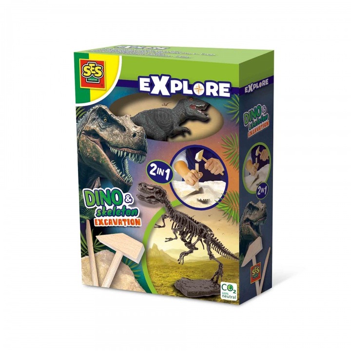Set educativ excavare schelet dinozaur T-Rex