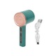 Aspirator electric portabil pentru scame, USB reincarcabil, verde