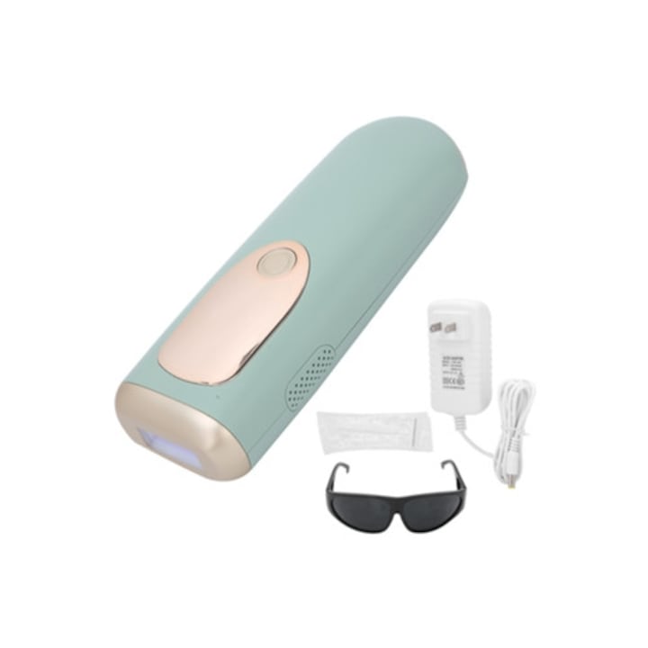 Epilator IPL pentru subrat si corp, verde deschis, 110-240V