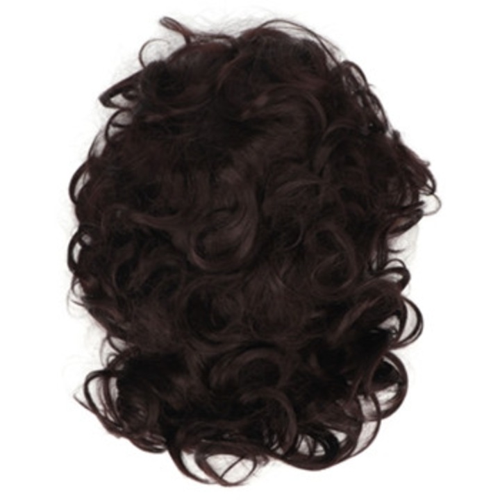 Peruca scurta barbati, neagra, textura moale, ajustabila