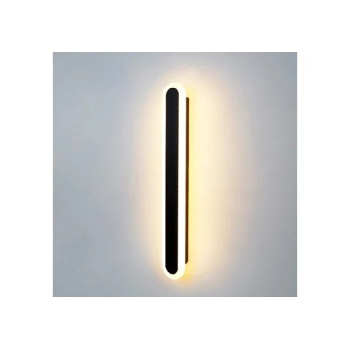 Aplica LED lunga, design modern minimalist, metal, iluminat decorativ interior
