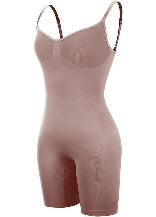 Lenjerie Modelatoare, SculptFit Body, Compresie 360, Material Respirabil, Efect de Lifting Fesieri, Invizibil sub Haine, Usor de Intretinut, Materiale de Inalta Calitate, Sustinere Blanda Bust, Marime XL, Crem