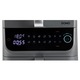 Friteuza dubla cu aer cald Air Fryer XXL DOMO, capacitate totala 10 litri, 10 programe automate, functie sincronizare, doua compartimente de gatire, design vertical, panou de control tactil, curatare usoara, invelis ceramic antiaderent, semnal sonor, gri