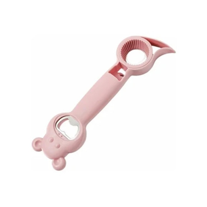 4 az 1-ben konzervnyitó, üvegekhez, sörhöz, italokhoz, dobozokhoz, halkonzervekhez