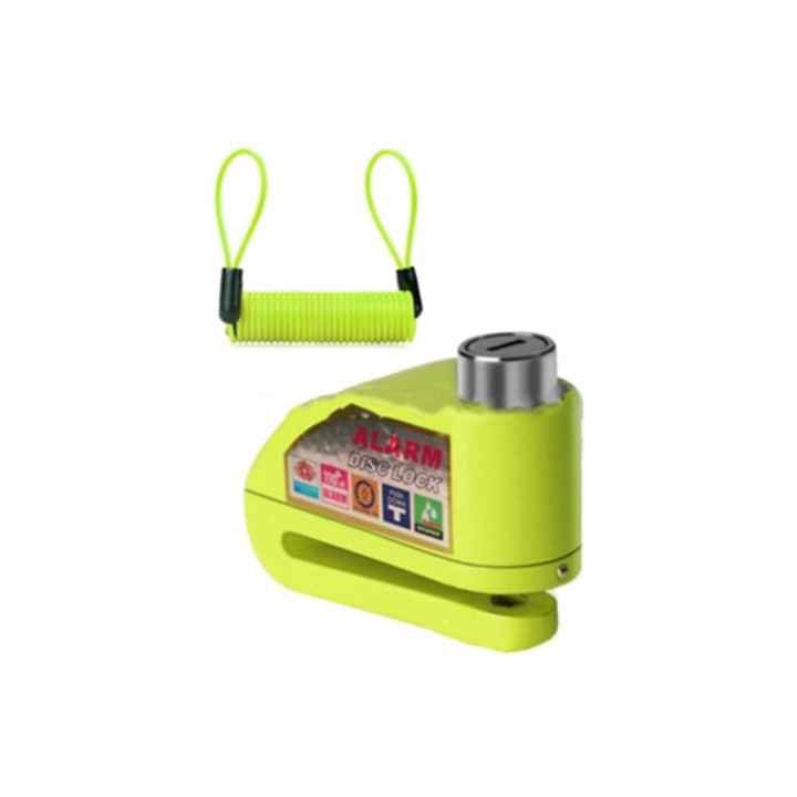 Lacat disc motocicleta cu alarma 110 dB