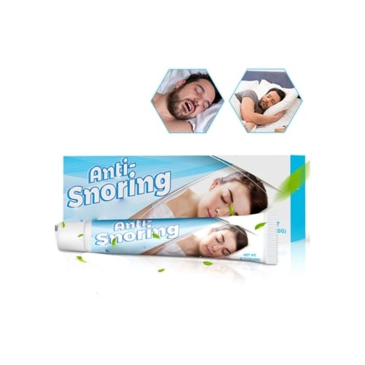 Természetes horkolásgátló krém felnőtteknek, orrdugulás kezelésére, 50ml