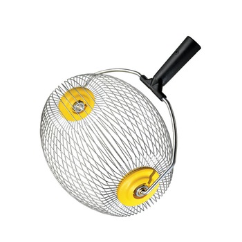 Dispozitiv pentru cules nuci, mere, mingi golf, tenis aflate pe sol-maner ultra usor fibra de sticla Dispozitiv pentru cules nuci, mere, mingi golf, tenis aflate pe sol-maner ultra usor fibra de sticla