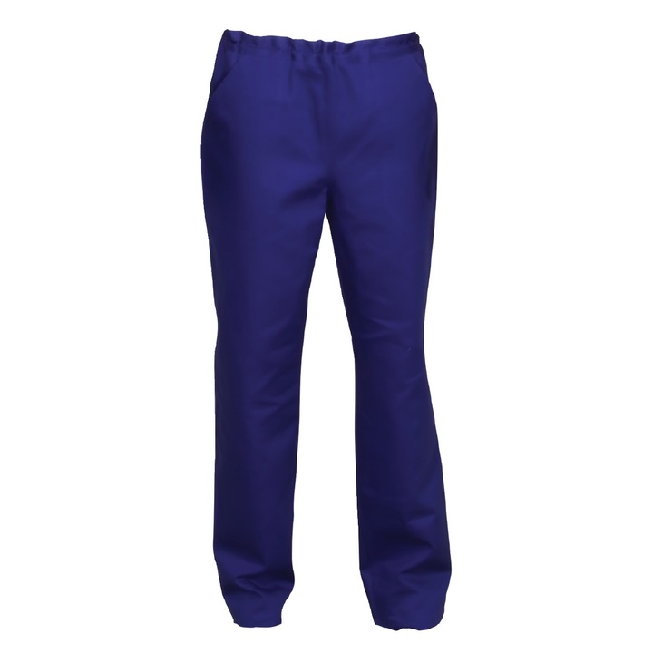 Работен панталон PRIMA, UNISEX, ластик и шнур, 2 джоба, Терко, S, син