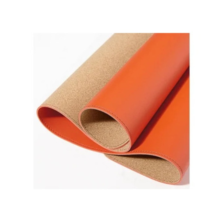 Modern, kétoldalas, csúszásmentes, hordozható egérpad irodába, bőrből