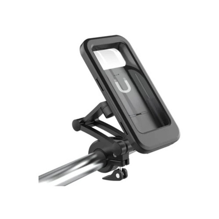 Vízálló, 360°-ban forgatható telefontartó robogóra és motorra