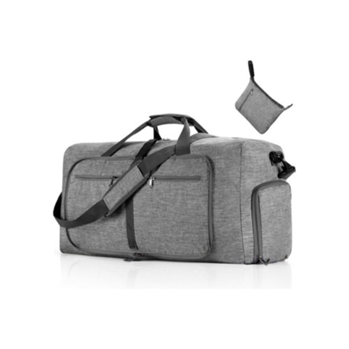 Összecsukható utazótáska, légitársaság által jóváhagyott, kihúzható 62x34x27cm, cipőtartó rekesszel